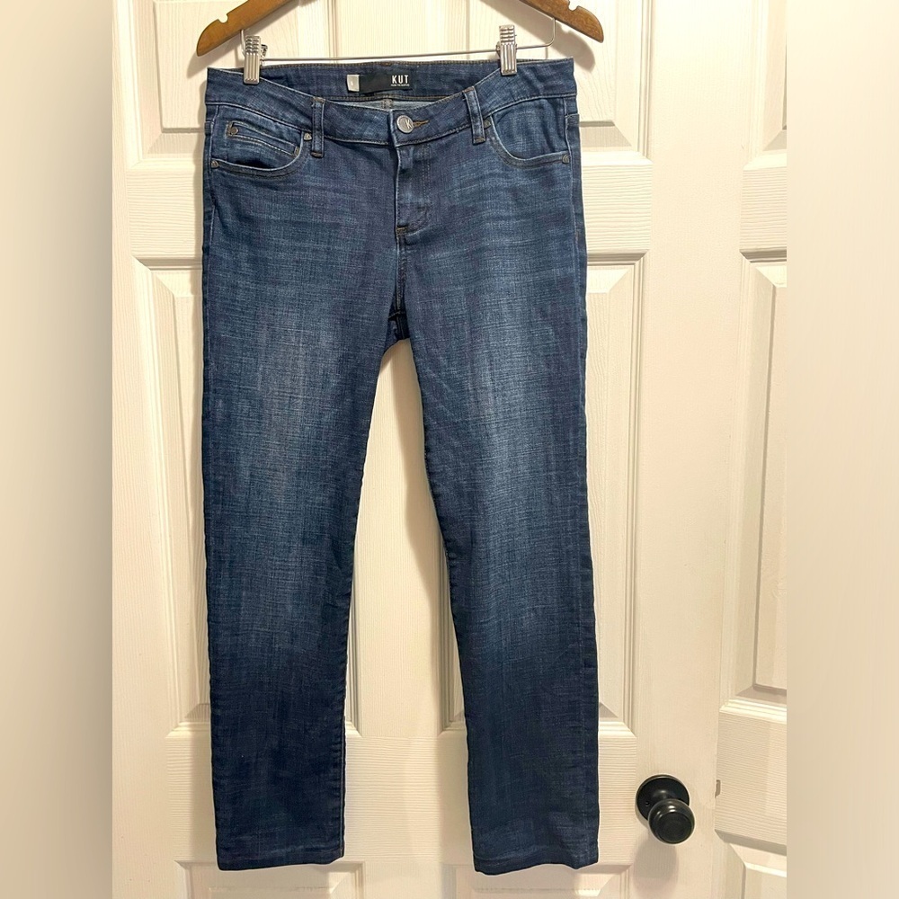 Kut from the Kloth Blue Ankle Jeans - Picture 2 of 10